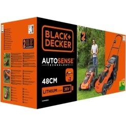 Black & Decker BLACK+DECKER Akku-Rasenmäher CLMA4825L2, 36Volt -Gartenwerkzeuge Geschäft BLACK DECKER Akku Rasenm her CLMA4825L2 36Volt@@1857477 3