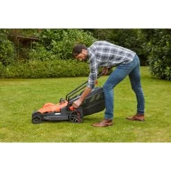 Black & Decker BLACK+DECKER Rasenmäher BEMW481BH-QS, 42cm -Gartenwerkzeuge Geschäft BLACK DECKER Rasenm her BEMW481BH QS 42cm@@1440552 5
