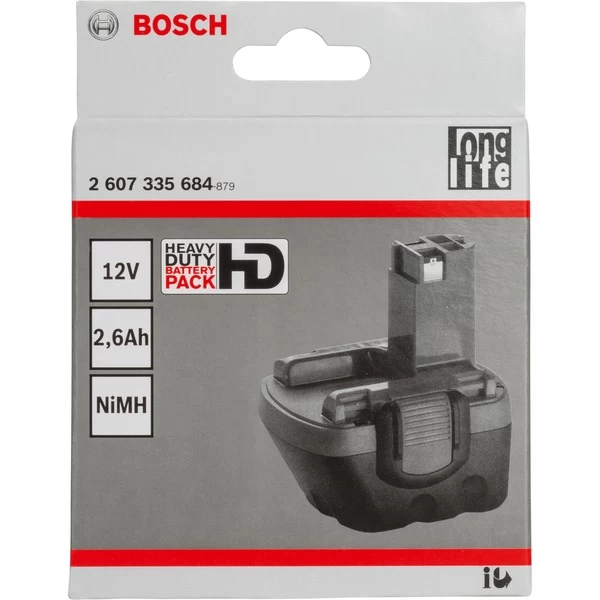Bosch O-Akkupack (NiMH) 12V 2,6 Ah 4 Bosch O-Akkupack (NiMH) 12V 2,6 Ah – Bild 2