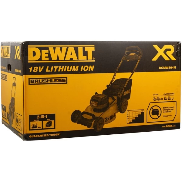 DEWALT Akku-Rasenmäher DCMW564N, 36Volt (2x18V) 19 DEWALT Akku-Rasenmäher DCMW564N, 36Volt (2x18V) – Bild 17