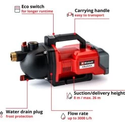 Einhell Akku-Gartenpumpe AQUINNA 36/30, 36Volt (2x18V) -Gartenwerkzeuge Geschäft Einhell Akku Gartenpumpe AQUINNA 36 30 36Volt 2x18V @@1573975 2