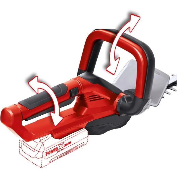 Einhell Akku-Heckenschere GE-CH1855/1 Li, 18 Volt 6 Einhell Akku-Heckenschere GE-CH1855/1 Li, 18 Volt – Bild 4