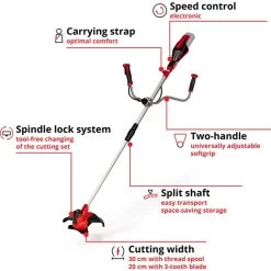 Einhell Akku-Motorsense AGILLO 18/200 22 Einhell Akku-Motorsense AGILLO 18/200 -Gartenwerkzeuge Geschäft Einhell Akku Motorsense AGILLO 18 200@@1711316 8
