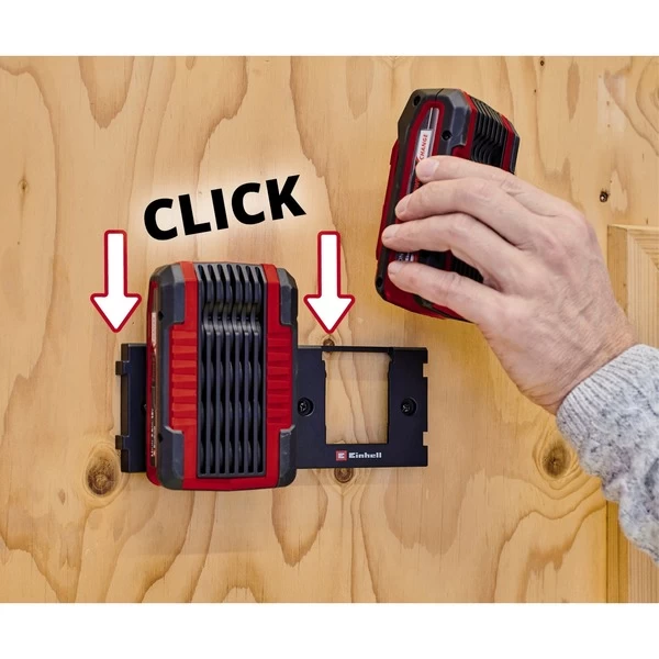 Einhell Power X-Change Akku-Wandhalterung 11 Einhell Power X-Change Akku-Wandhalterung – Bild 9