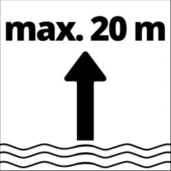 Einhell Regenfasspumpe GE-PP 5555 RB-A, Tauch- / Druckpumpe -Gartenwerkzeuge Geschäft Einhell Regenfasspumpe GE PP 5555 RB A Tauch Druckpumpe@@1716766 10