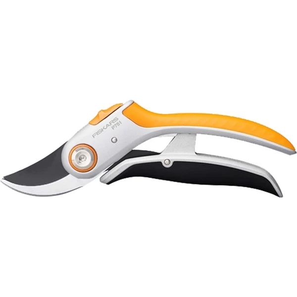 Fiskars Plus PowerLever Bypass-Gartenschere Metall P751 3 Fiskars Plus PowerLever Bypass-Gartenschere Metall P751