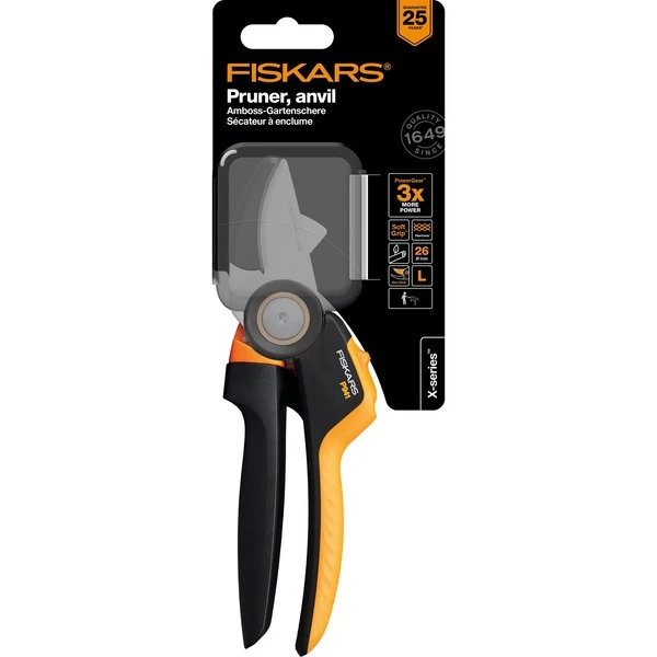 Fiskars PowerGear Rollgriff-Gartenschere P941 4 Fiskars PowerGear Rollgriff-Gartenschere P941 – Bild 2