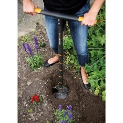 Fiskars QuikDrill S Hand-Erdbohrer 100mm 5 Fiskars QuikDrill S Hand-Erdbohrer 100mm -Gartenwerkzeuge Geschäft Fiskars QuikDrill S Hand Erdbohrer 100mm@@9whrhi0s 1
