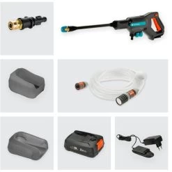 GARDENA Akku-Mitteldruckreiniger AquaClean 24/18V P4A Set -Gartenwerkzeuge Geschäft GARDENA Akku Mitteldruckreiniger AquaClean 24 18V P4A Set@@1687867 3