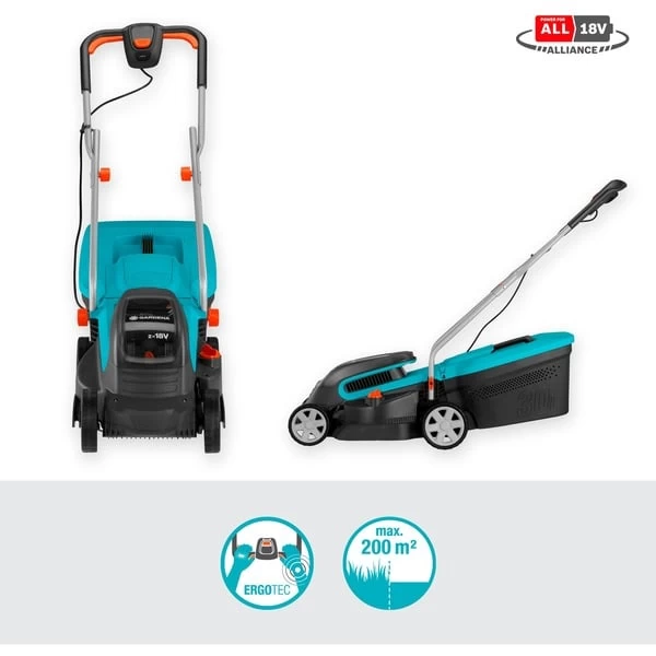 GARDENA Akku-Rasenmäher PowerMax 32/36V P4A, Ready-To-Use Set – Bild 4