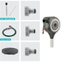 GARDENA Garten-Schlauchbox RollUp M, 20 Meter, Schlauchtrommel 7 GARDENA Garten-Schlauchbox RollUp M, 20 Meter, Schlauchtrommel -Gartenwerkzeuge Geschäft GARDENA Garten Schlauchbox RollUp M 20 Meter Schlauchtrommel@@1688199 1