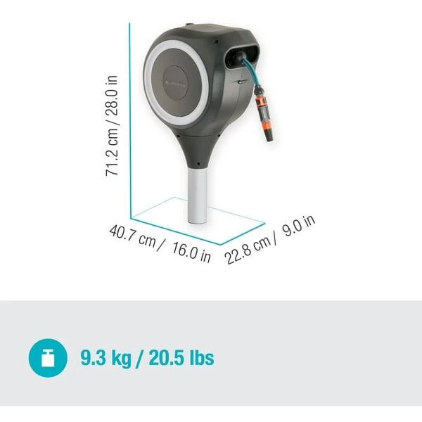 GARDENA Garten-Schlauchbox RollUp M, 20 Meter, Schlauchtrommel 5 GARDENA Garten-Schlauchbox RollUp M, 20 Meter, Schlauchtrommel – Bild 3