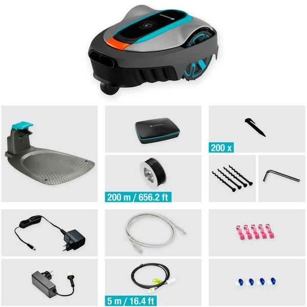 GARDENA Mähroboter Smart SILENO City 600m² Set 6 GARDENA Mähroboter Smart SILENO City 600m² Set – Bild 4