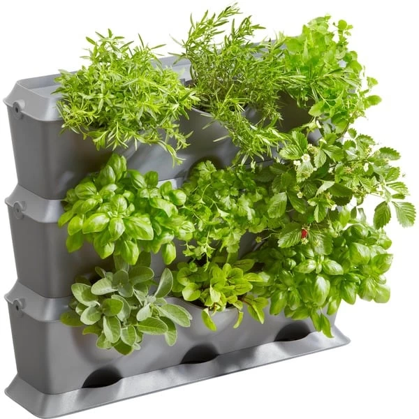 GARDENA NatureUp! Basis Set Vertikal, Pflanzbehälter 4 GARDENA NatureUp! Basis Set Vertikal, Pflanzbehälter – Bild 2