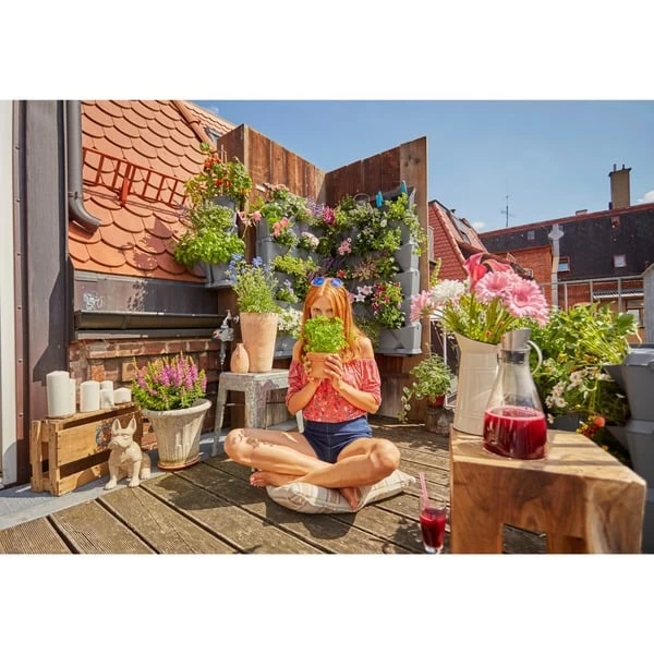 GARDENA NatureUp! Basis Set Vertikal, Pflanzbehälter 8 GARDENA NatureUp! Basis Set Vertikal, Pflanzbehälter – Bild 6