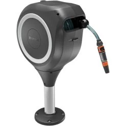 GARDENA Terrassen-Schlauchbox RollUp S, 15 Meter, Schlauchtrommel