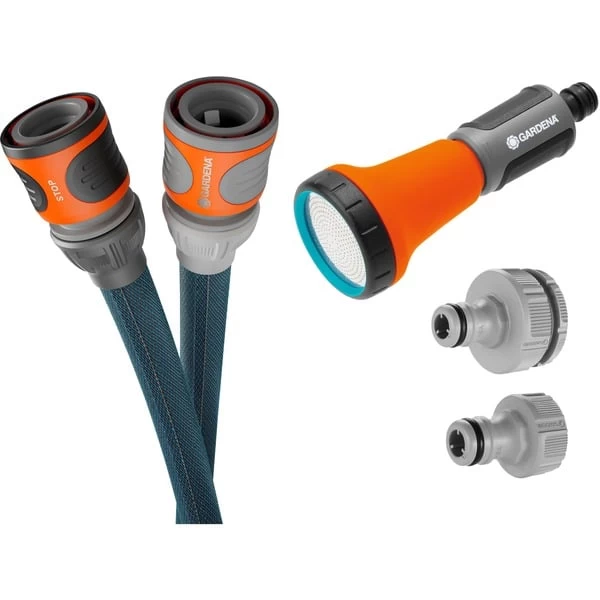 GARDENA Textilschlauch Liano Xtreme 1/2", 15 Meter Set + Wandhalter 3 GARDENA Textilschlauch Liano Xtreme 1/2", 15 Meter Set + Wandhalter