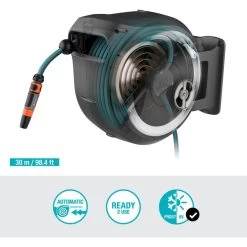 GARDENA Wand-Schlauchbox RollUp L, 30 Meter, Schlauchtrommel 8 GARDENA Wand-Schlauchbox RollUp L, 30 Meter, Schlauchtrommel -Gartenwerkzeuge Geschäft GARDENA Wand Schlauchbox RollUp L 30 Meter Schlauchtrommel@@1688201 2