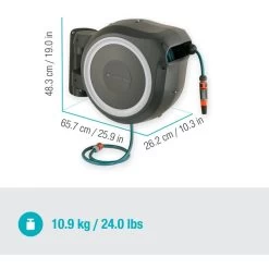 GARDENA Wand-Schlauchbox RollUp M/L, 25 Meter, Schlauchtrommel 7 GARDENA Wand-Schlauchbox RollUp M/L, 25 Meter, Schlauchtrommel -Gartenwerkzeuge Geschäft GARDENA Wand Schlauchbox RollUp M L 25 Meter Schlauchtrommel@@1688200 1