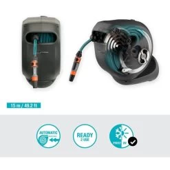 GARDENA Wand-Schlauchbox RollUp S, 15 Meter, Schlauchtrommel 9 GARDENA Wand-Schlauchbox RollUp S, 15 Meter, Schlauchtrommel -Gartenwerkzeuge Geschäft GARDENA Wand Schlauchbox RollUp S 15 Meter Schlauchtrommel@@1688194 3