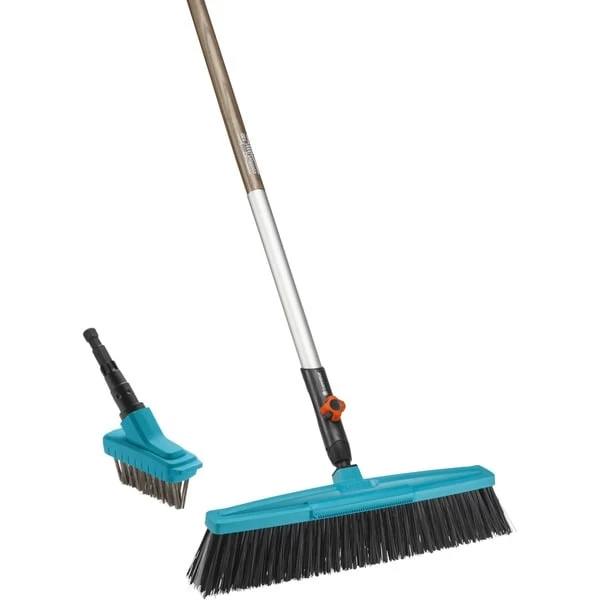 GARDENA Combisystem-Straßenbesen + Fugenbürste M, Komplettangebot 3 GARDENA Combisystem-Straßenbesen + Fugenbürste M, Komplettangebot